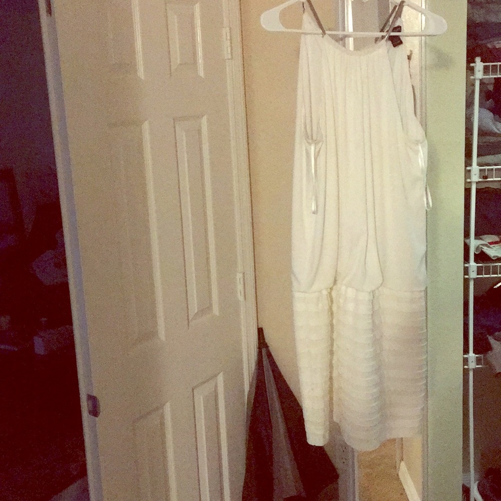 White dress